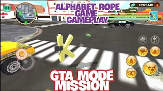 Alphabet rope game GTA mode gameplay mission walkthrough game review