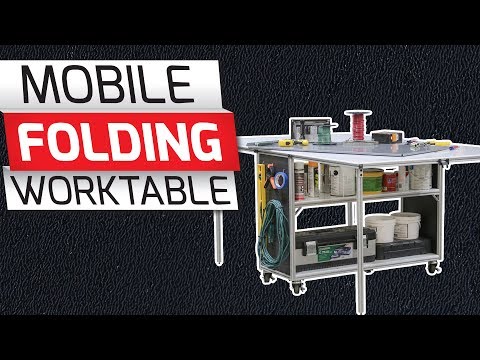 80/20: Xtreme DIY - Mobile Folding Worktable