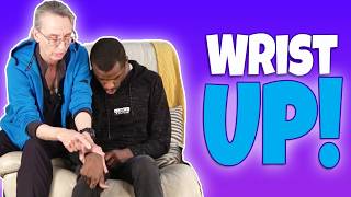Wrist Extension Is Hard! Try This Simple Target Trick 👨🏾🦱🖐🏾 | Athetoid Cerebral Palsy PT #9