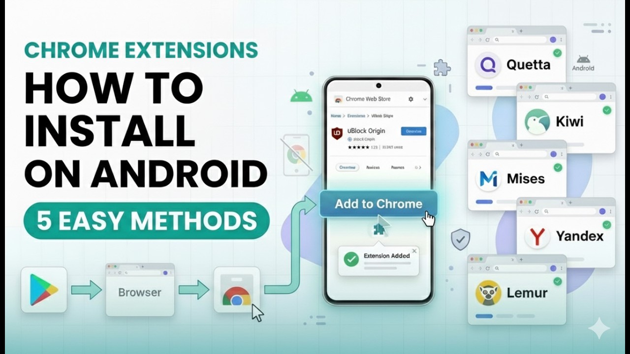 Want to Install Chrome Extensions on Mobile? Try These 5 Easy Methods