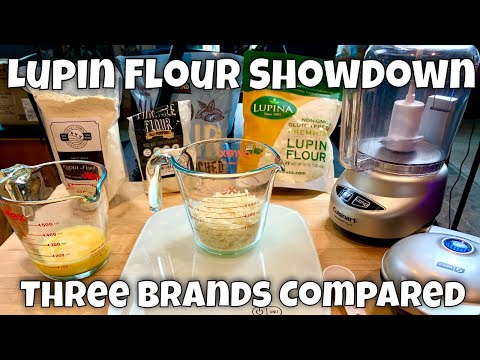 Keto Test Kitchen: Lupin Flour Showdown - 3 Brands Compared
