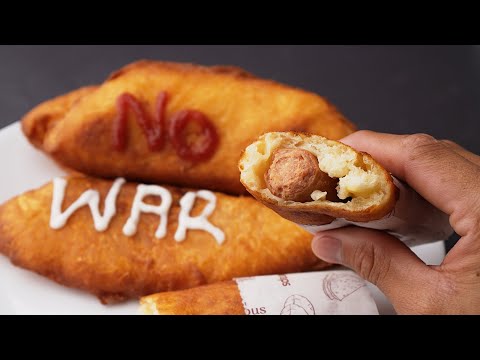 Kiev sausage rolls recipe (Kyivska Perepichka) - Ukrainian Food