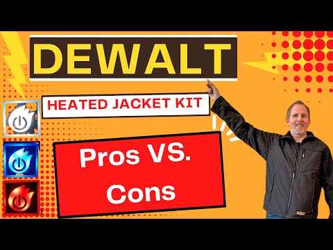 DEWALT Cold Weather Heated Jacket Kit Pros VS. Cons Plus Warming Confirmation Test!