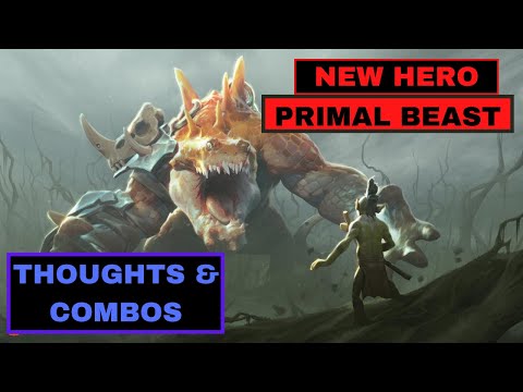 Primal Beast NEW OFFLANER? - Dota 2 Primal Beast -  DOTA 2 NEW HERO REVIEW, ABILITIES & COMBOS