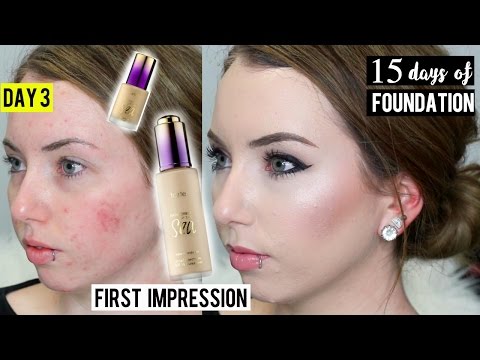 TARTE RAINFOREST OF THE SEA Foundation & Concealer { Review & Demo} 15 DAYS OF FOUNDATION