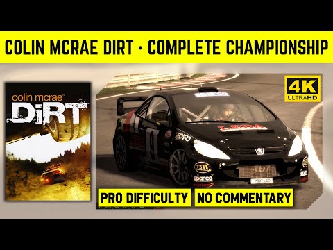 Colin McRae DiRT in 4K - 4WD Championship - Pro Difficulty - No Commentary Walkthrough