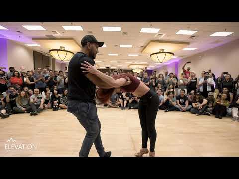 Kadu & Larissa | Blinding Lights by Loi - Elevation Zouk Festival 2022 | Brazilian Zouk demo