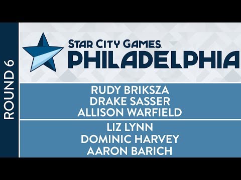SCGPHILLY: Round 6 - Briksza, Sasser, Warfield vs Lynn, Harvey, Barich