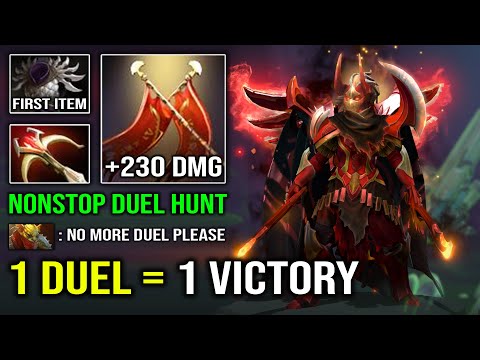 BRUTAL 1 Duel = 1 Victory Legion Commander First ITEM Blade Mail +230 Duel Damage Dota 2
