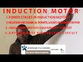 INDUCTION MOTORS POWER STAGES IN INDUCTION MOTOR