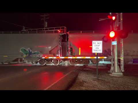 BNSF mixed freight train, Imperial main St in Imperial, Mo
