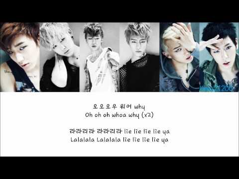 B.A.P - It's All Lies (전부 거짓말) [Hangul/Romanization/English] Color & Picture Coded HD