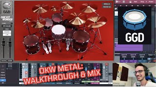 Video thumbnail for GGD's "One Kit Wonder" Metal - Quick Glance and Quicker Drum Mix by Adam Bentley