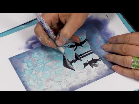 Rory and Darcy's Mushroom - A Lavinia Stamps Tutorial