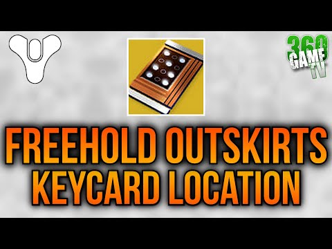 Keycard Freehold Outskirts Location Guide - Exotic Keycard Tutorial - Exotic Chest - Destiny 2