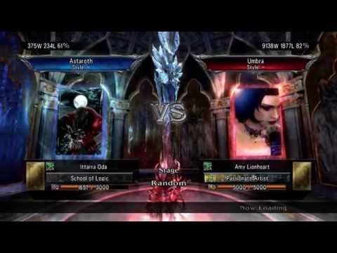 Soulcalibur V: Ittarra Oda (Astaroth) Vs. Amy Lionheart (Viola)