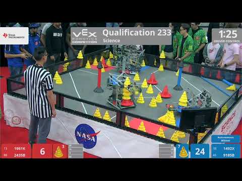 2018 VRC Sci Q233 - 1961K 2435B vs 1492X 9185B - 79 to 87