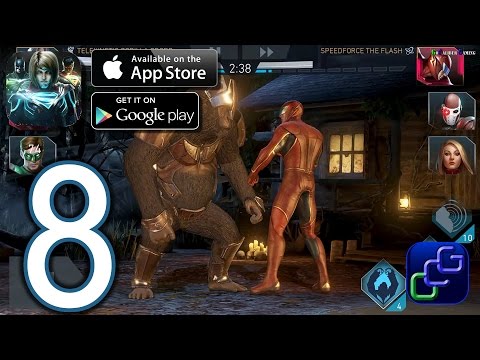 INJUSTICE 2 Android iOS Walkthrough - Part 8 - Campaign:+ Chapter 2: Heroic Battles 1-12
