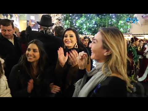 الأميرة ريم علي تضيء شجرة عيد الميلاد في البوليفارد