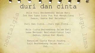 Download lagu LAGU NOSTALGIA - Duri Dan Cinta mp3