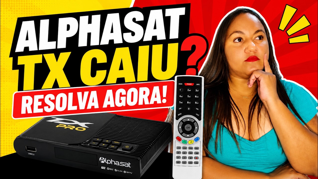 ALPHASAT TX PAROU? DESCUBRA A MELHOR SOLUÇÃO PARA VOLTAR A ASSISTIR TUDO SEM TRAVAMENTOS!