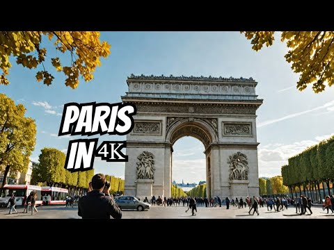 Paris, France Walking Tour : Champs Élysées, Arc de Triomphe 2024 Things to do Attractions Paris ⁴ᴷ