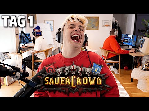 ES GEHT ENDLICH LOS! SAUERCROWD Tag 1