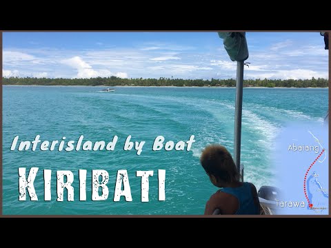 Travel by Boat in Kiribati: Abaiang to Tarawa (Uncut)