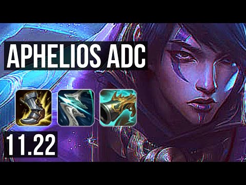 APHELIOS & Pyke vs JHIN & Leona (ADC) | Quadra, Rank 7 Aphelios, Legendary | JP Challenger | 11.22