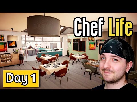 The FIRST 5 HOURS Of Chef Life: A Restaurant Simulator - Day 1 - YouTube