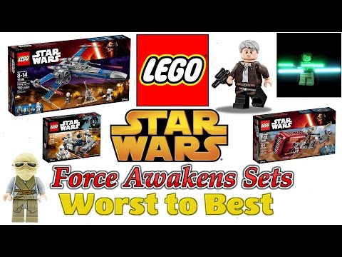 LEGO Star Wars Force Awakens Sets | Worst to Best! (All 26)