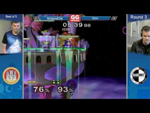 GG Bergen FredagsSmash VII - Winners Round 3 - NintendOrk vs Dyne