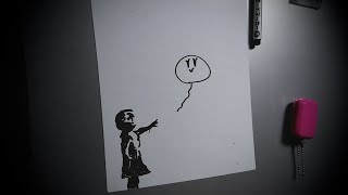 【不法侵入】我が家にバンクシーが来ていたら母はどんな反応をするのか？