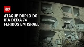 Vídeo: Míssil iraniano deixa ao menos 74 feridos no sul de Israel | CNN PRIME TIME