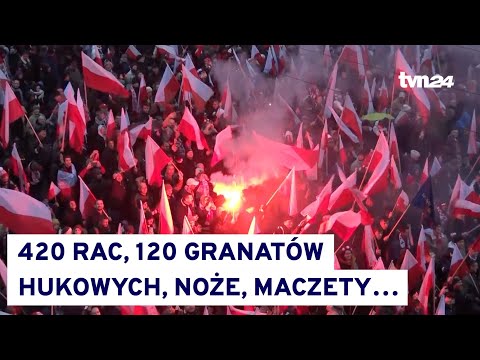 Kierwiński announces fines for flares at the march. "I'm also talking about Mr. Mentzen."