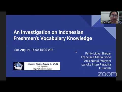 Fenty Siregar, Anik Wulyani et al.: An Investigation on Indonesian Freshmen's Vocabulary Knowledge