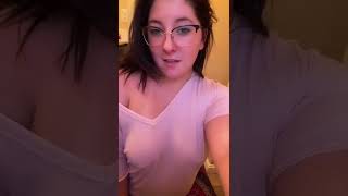 No bra TikTok challenge | Big boobs Shorts | Shorts