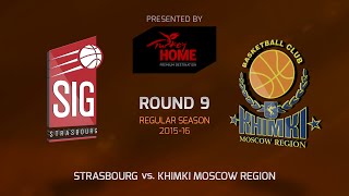 Strasbourg - Khimki Moscou - Tyler Honeycutt
