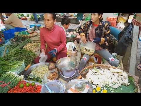 Street Food And Breakfast In Phnom Penh - Amazing Village Food In The City