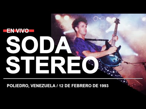 SODA STEREO en el Poliedro, Venezuela (12.02.1993) // Recital completo [CONSOLA]