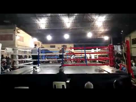 Primer raun de david campos vs angel sacco