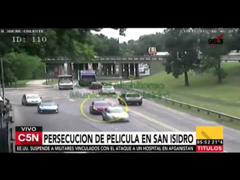 C5N - Policiales: Persecución de película en San Isidro