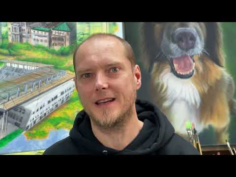 Airbrush-Fachverband e.V. Video-Porträt #3: Marc de Bruijne - MDB-Art