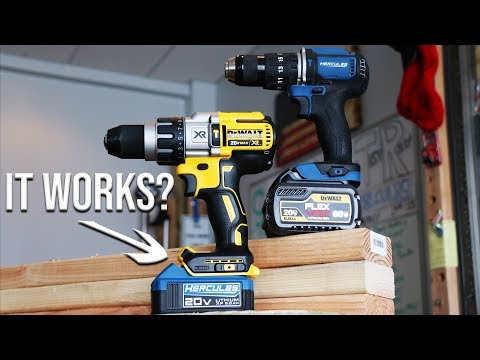 Will DeWALT 20V MAX Batteries WORK On Hercules Power Tools?