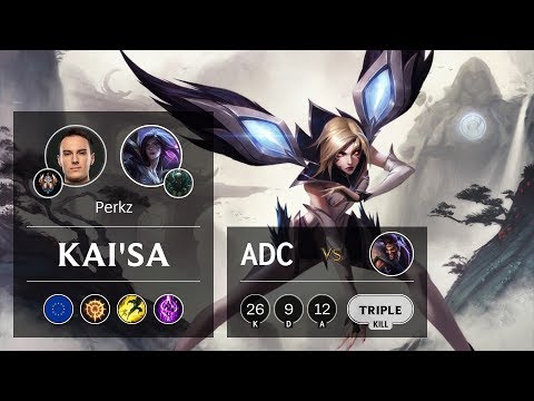 Kai'Sa ADC vs Draven - EUW Challenger Patch 9.15
