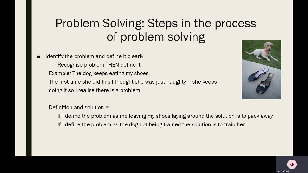 Tutorial on Thinking, Reasoning & Problem Solving