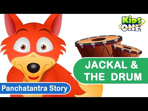 Panchatantra stories | Jackal & The Drum | Moral stories for Kids - KidsOne