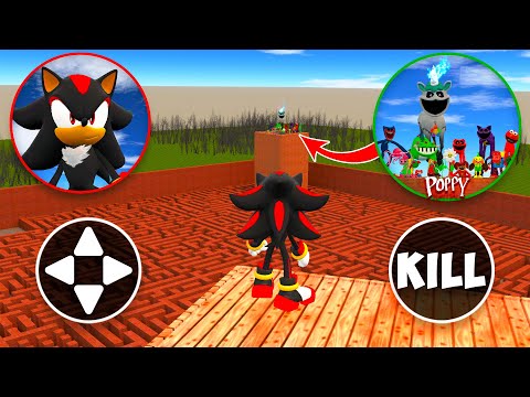 I Became SHADOW  VS All Poppy Playtime characters in Garry’s Mod!