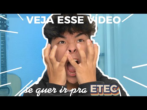 ASSISTA ESSE VÍDEO SE QUER ENTRAR PRA ETEC!!!