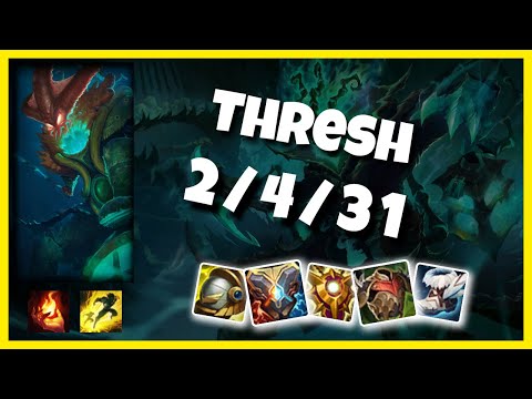 Thresh Challenger Gameplay S11 Replay 11.5 Support (2/4/31) - BR